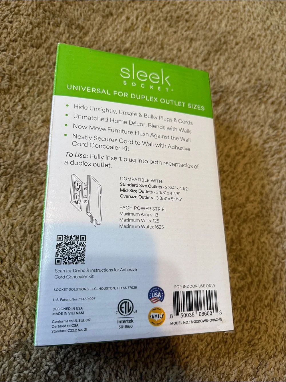 Cord Concealer Kit NIB